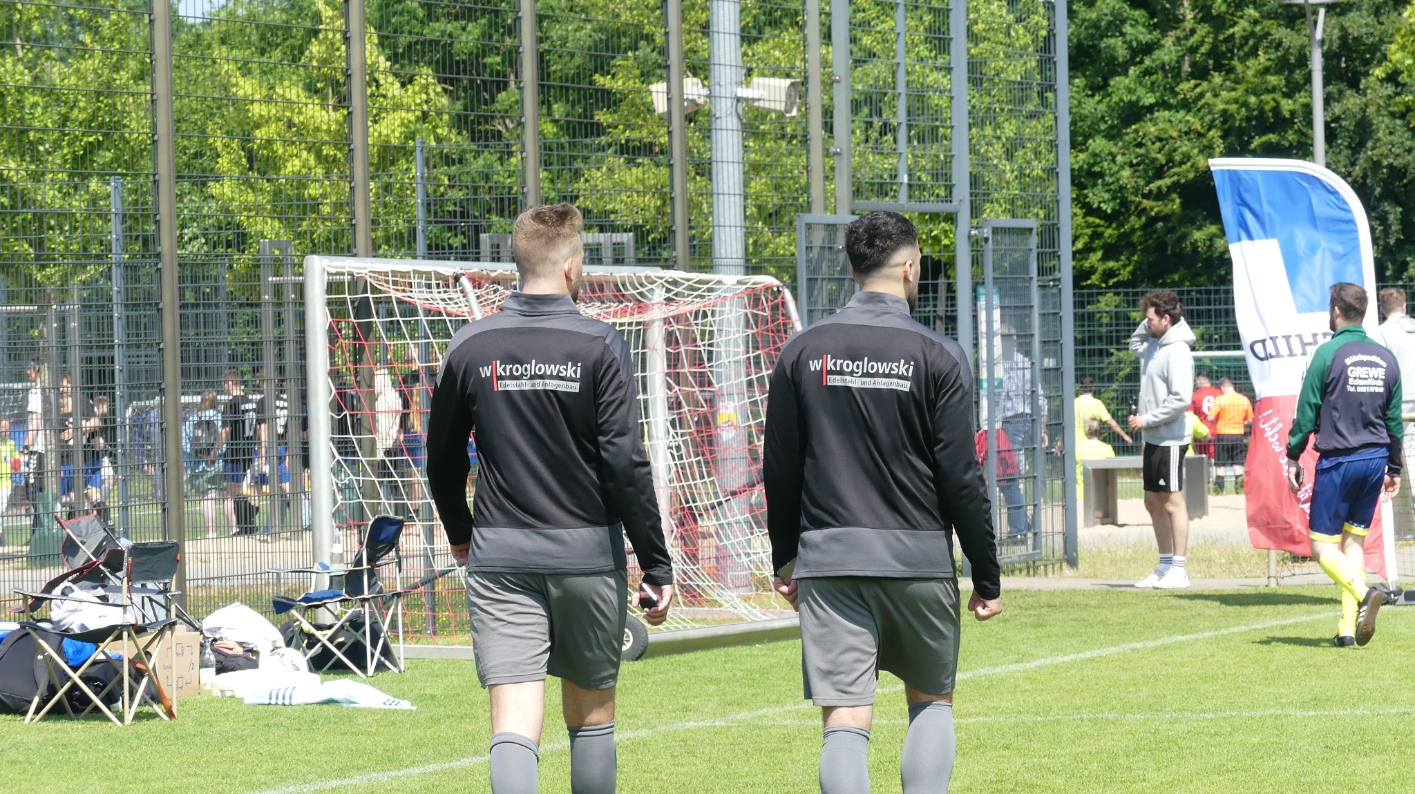 Wkroglowski Team beim Fußball